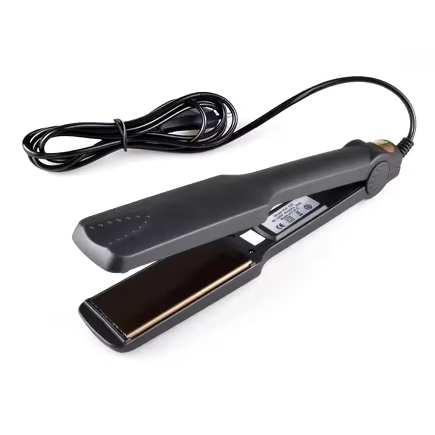 KOMTO Temperature Control Hair Straightener Smooth Hair Straightener for Women with Ceramic Coated Plates, Quick Heatup & Travel Friendly / 30Sec Heat Time And Long Cord