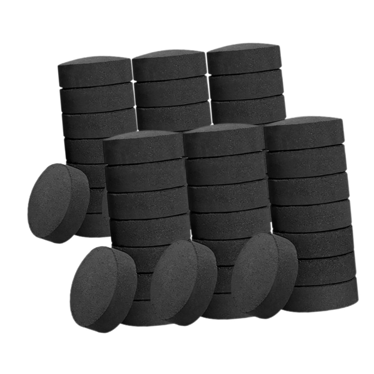 Charbon de Bois 70 Pièces Noir pour Camping et Plein Air