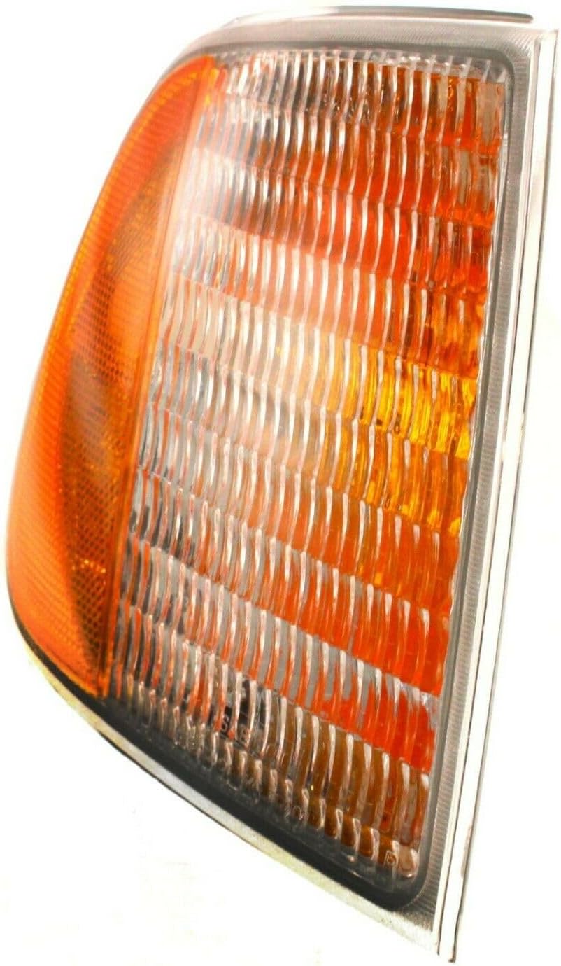 2pcs Signal Light Left Right Side Plastic Lens Clear & Amber Lens Corner Light & Incandescent 14885936 F65Z13200AD FO2520132