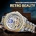 Imagen de FORSINING Reloj de pulsera retro para hombre