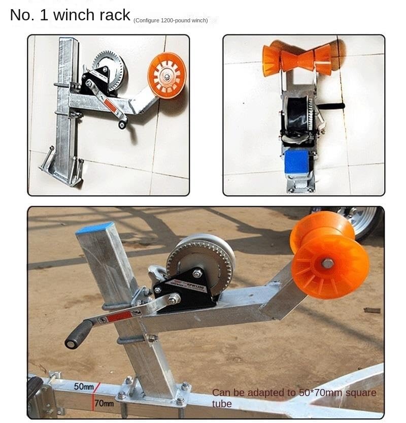 Jiaping 6 Inch Mounting Width Boat Trailer Non Marking Black Molded Rubber V Bow Stop - Foto 8