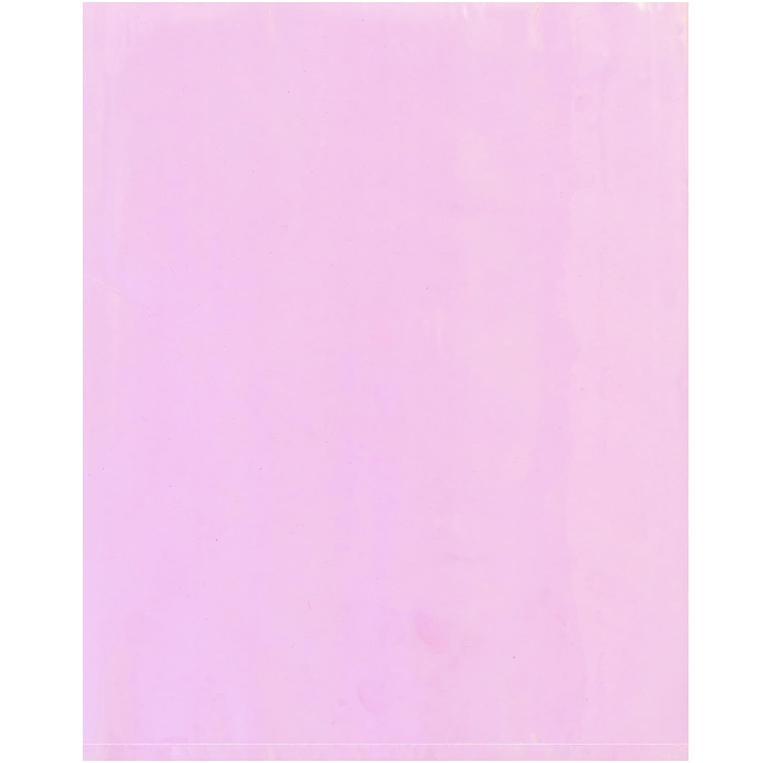 Aviditi 18 x 24 Flat Open Top Anti-Static Pink LDPE Poly Bags, for Preventing Static When Packaging and Storing Electronic Components and Accessories, 6 Mil (Case of 250)