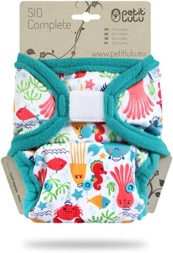 tutti in un unico pannolino di stoffa