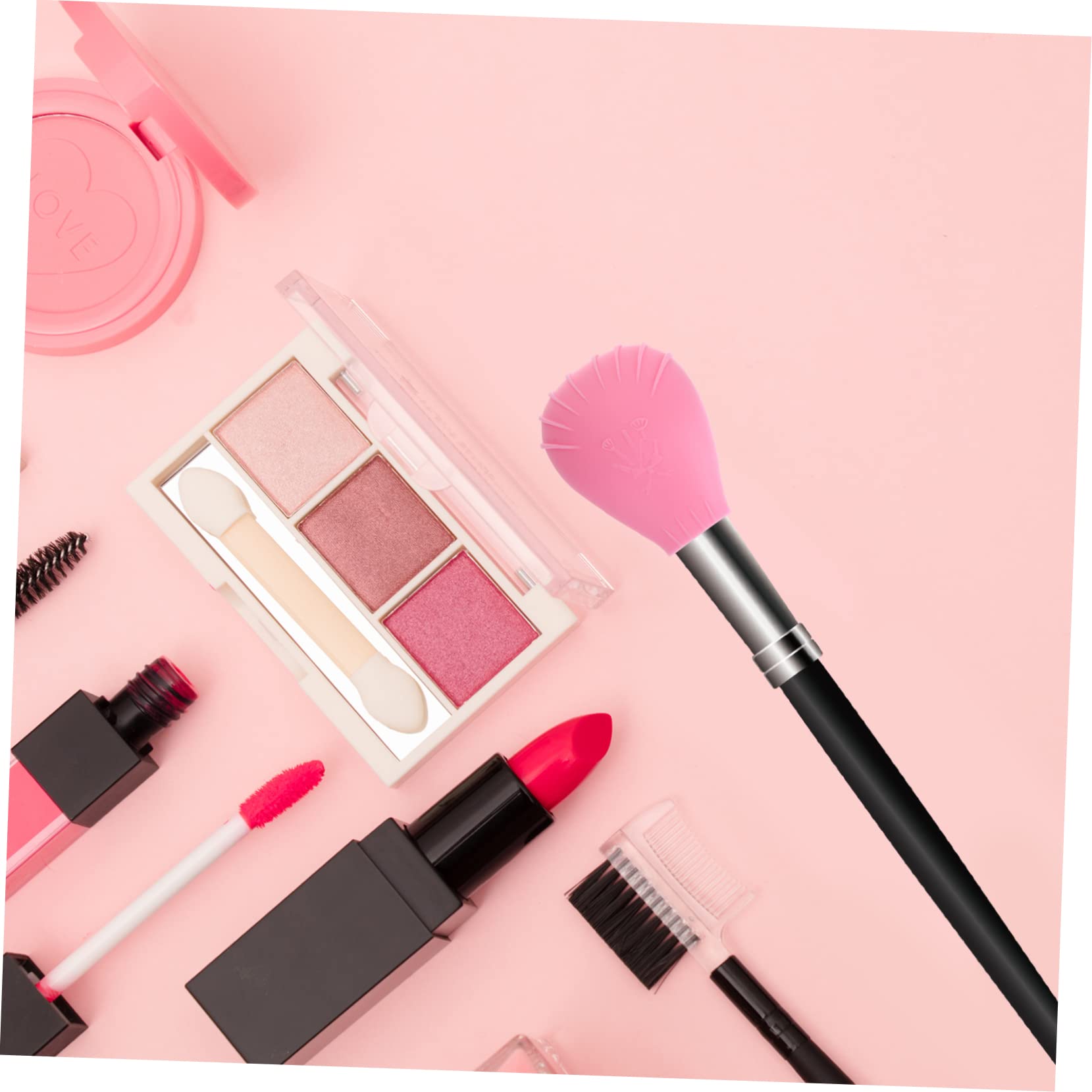 Beavorty 5 Juegos De Fundas De Silicona Para Brochas De Maquillaje Tamaño De Viaje Resistentes Al Polvo 3 Unidades X 5