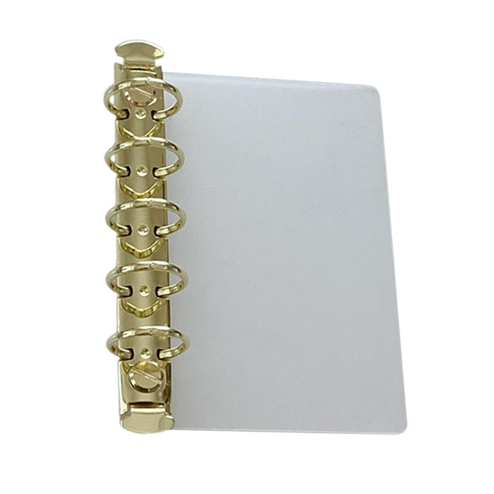 Maxtonser Metal Side Insert Binder Clip For Journal Planner Notebook Scrapbooking Crafting Project And Document Binding