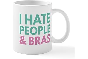 CafePress I Hate Morning People and Mornings and People Ceramic Coffee Mug