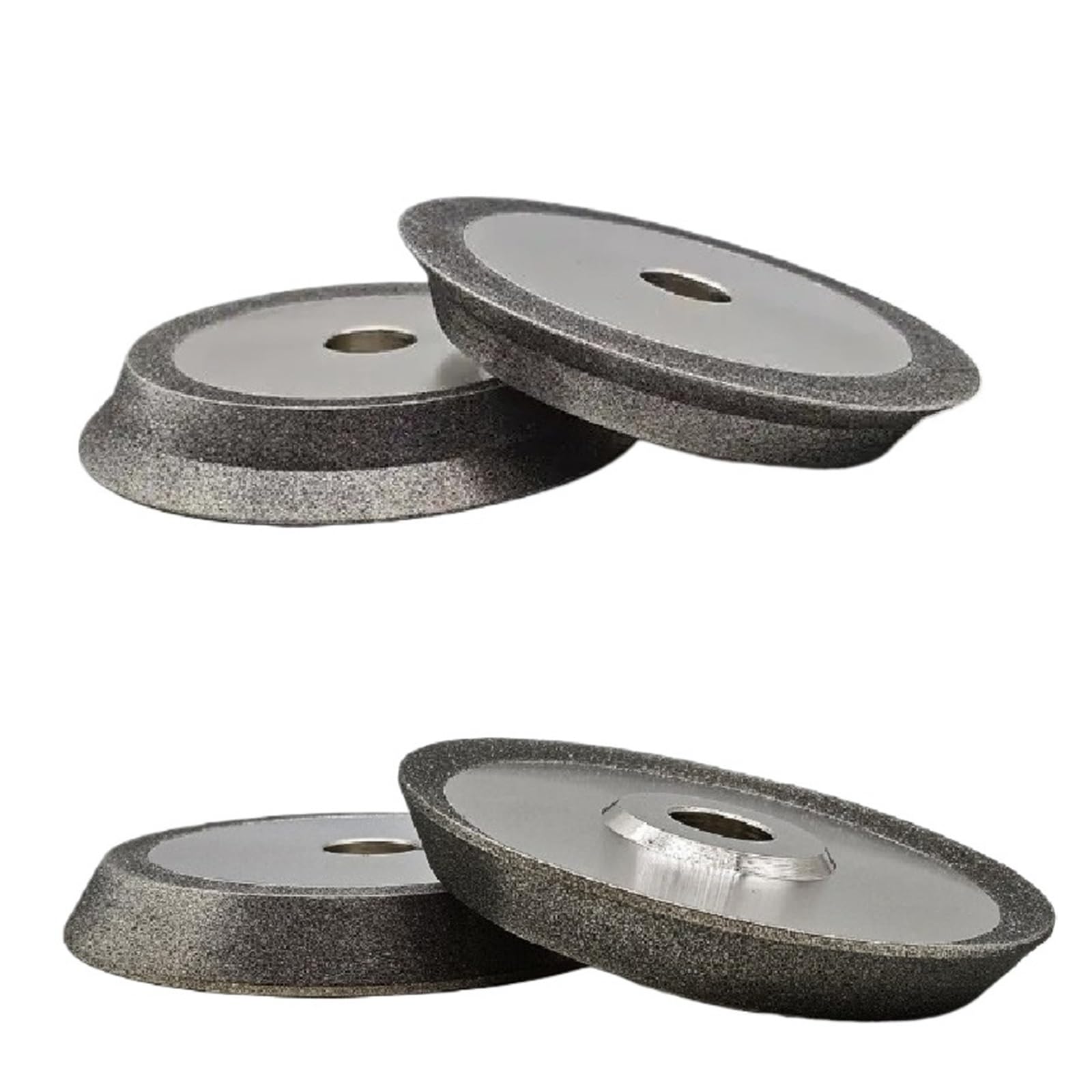 Muela abrasiva CBN de 3 pulgadas, mandril de 1/2'', 20G-CBN230 CBN for acero de alta velocidad, SDC for acero de tungsteno(X3-CBN230)