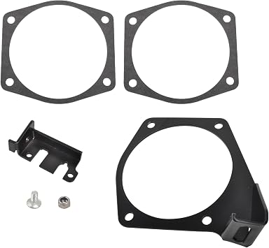 SSN 4-Bolt Throttle Cable Bracket Replacement Compatible with LS LSX LS1 LS2 LS3 LS6 LS7 Intakes 92mm/3.6in-102mm/4in