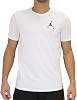 Jordan Jumpman Air Embroidered T-Shirt Mens WhiteBlack, XX-Large