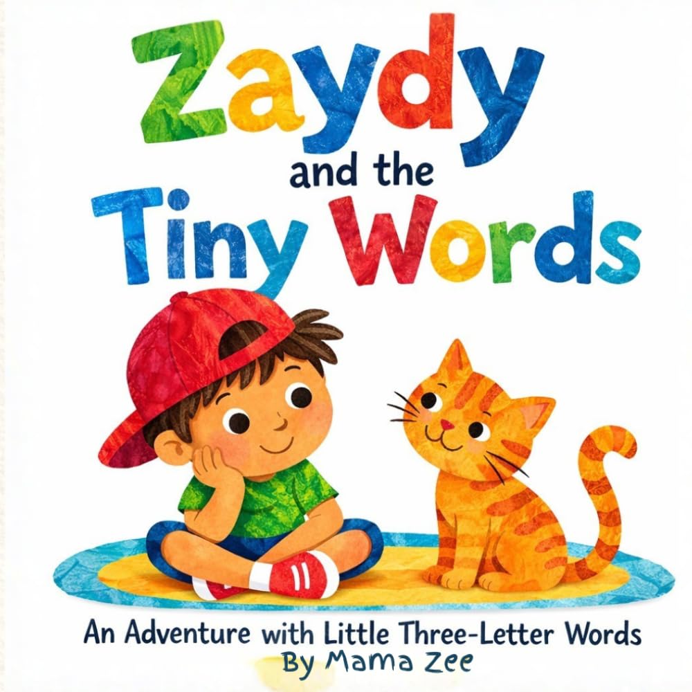 Zaydy and the Tiny Words: A Fun Phonics Adventure with Simple Three-Letter Words for Early Readers (Zaydy’s Learning Adventures)