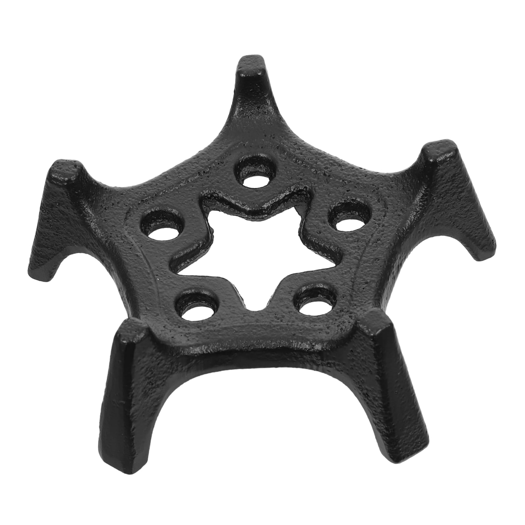 KICHOUSE Professional Teapot Stand Rack Insulated Pot Holder Heat-Resistant Iron for Home Use