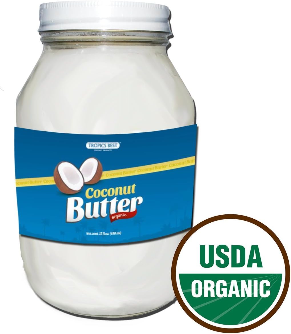 17 Oz Coconut Butter - 100% USDA Certified Organic Virgin