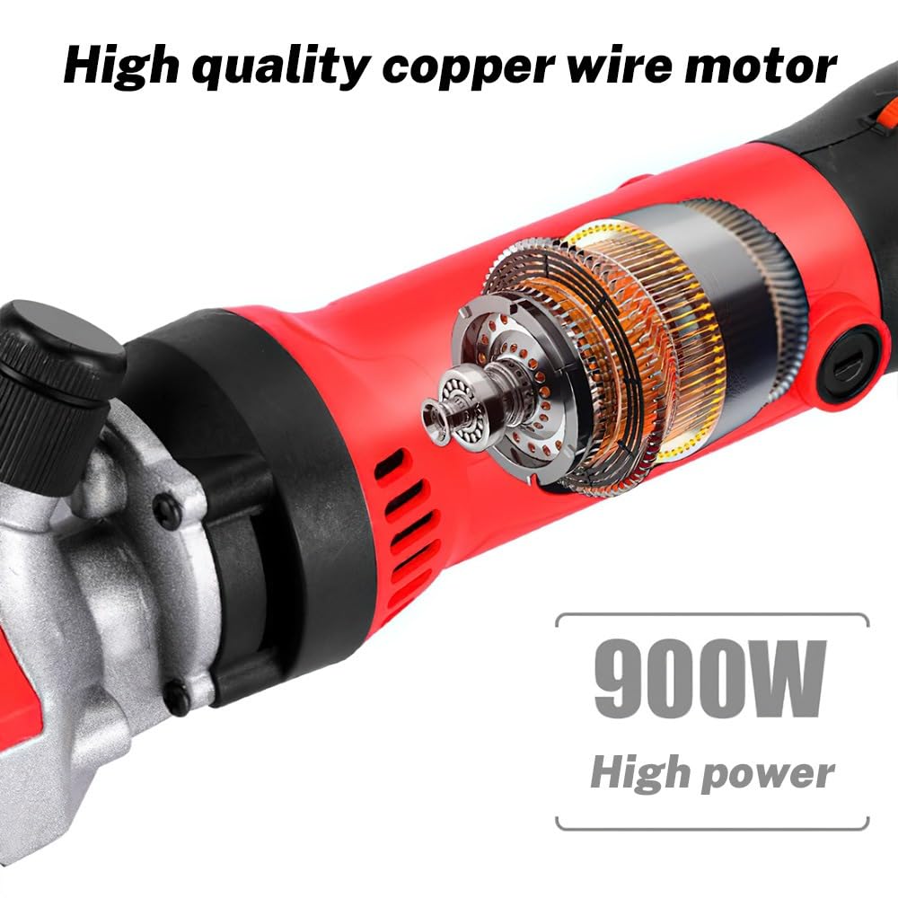 220v/110v 6 Modes Tondeuse Mouton, 76mm 2400Tr/Min éQuipement Pour éLevage De ChèVres Et Moutons, Coupe-Laine De Cisaillement éLectrique (Noir +13 règle)