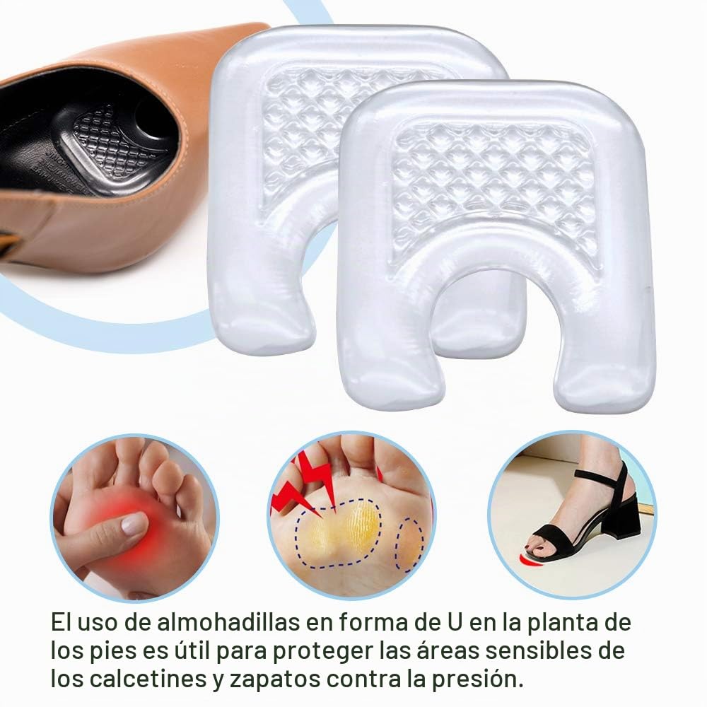 Sumifun Almohadillas para callosos, paquete de 10 protectores de maíz, cojines de callos de 1/8 pulgadas para frotar los zapatos