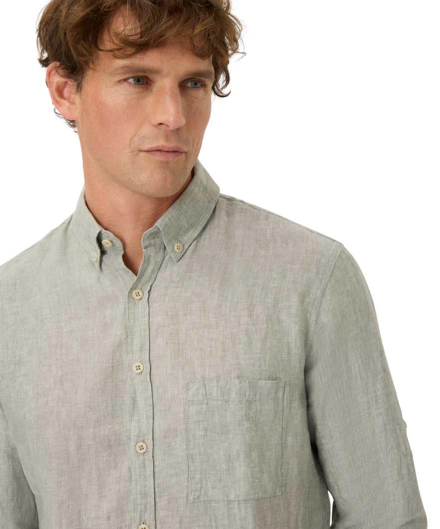 Brax - Herren Hemd aus sommerlichem Leinen, Style Dirk U (41-3508)