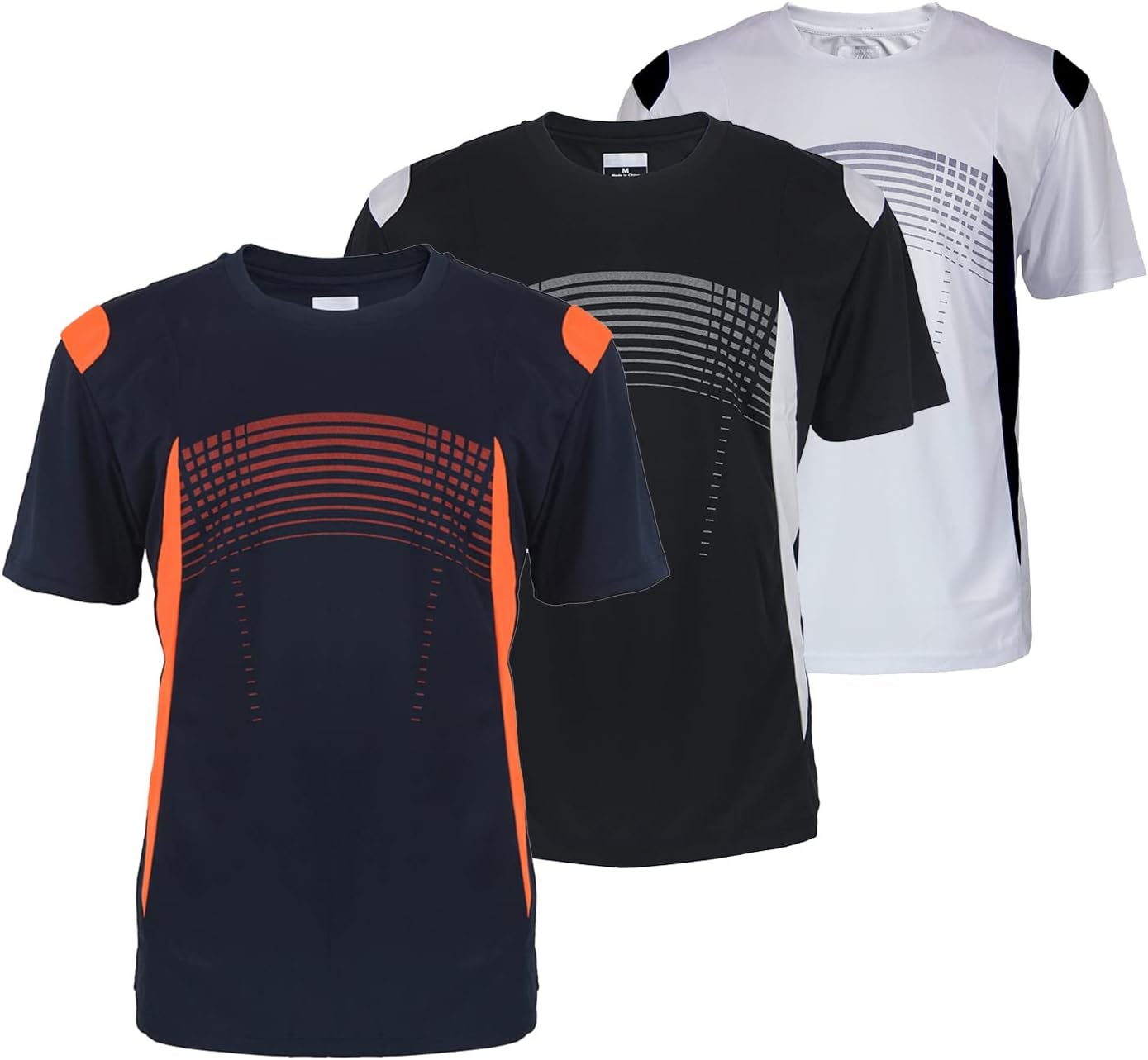 Facitisu Mens Short Sleeve Performance Shirt Lightweight Athletic Running Sport Tee Shirts S-3XL