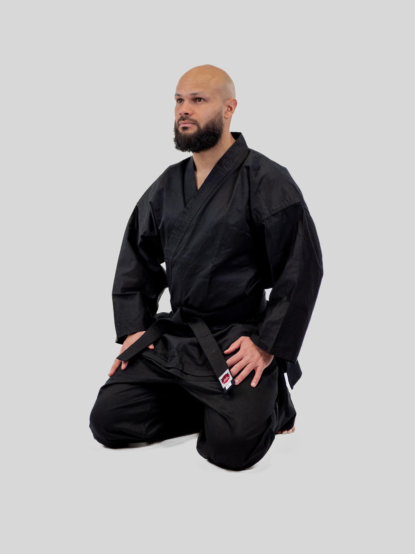 Kimono Karaté Noir Yok Taille 160cm