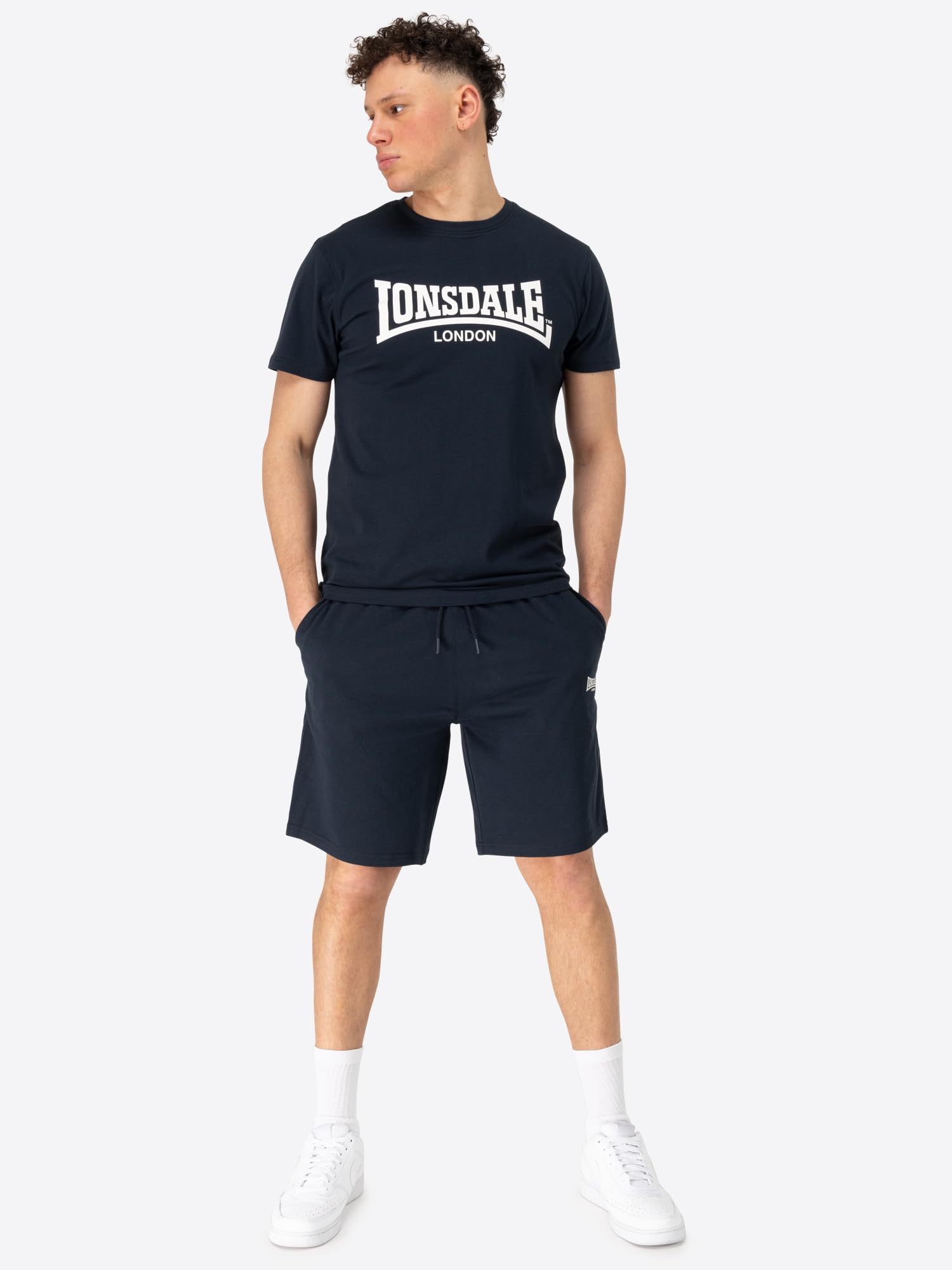 Lonsdale Moy Camiseta y pantalones cortos Hombre