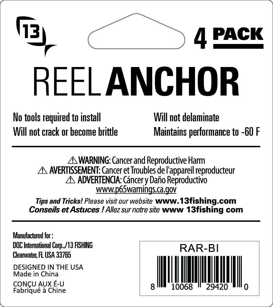 13 FISHING Ice Reel Anchor Wrap Bands, 4-Pack, photo 4 of 5