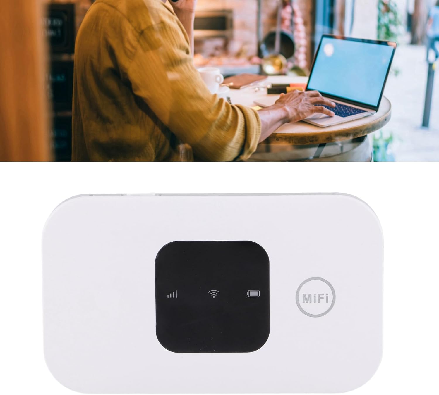 Diydeg Mobile Hotspot providing internet to a user