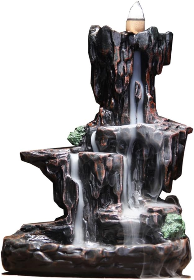 Ceramic Backflow Censer Incense Burner Torch Aroma Lamps Tower Incense Holders