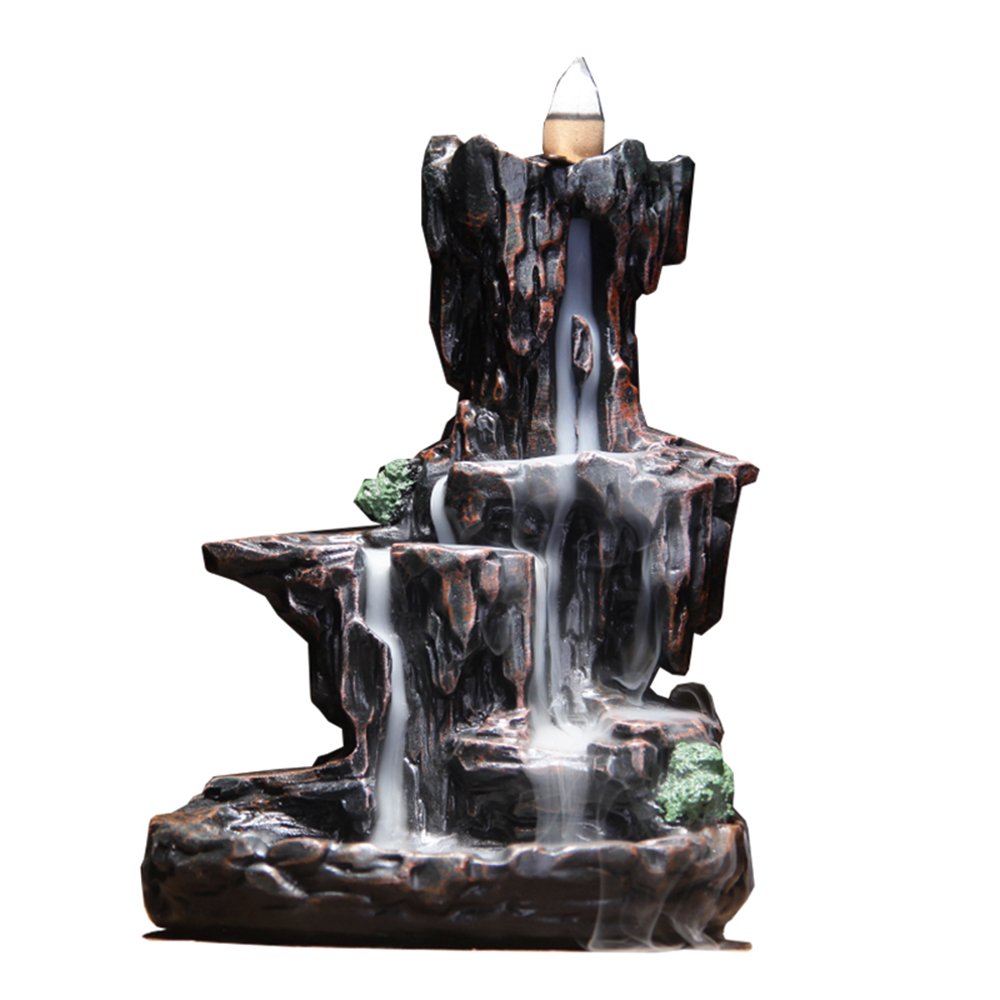 Ceramic Backflow Censer Incense Burner Torch Aroma Lamps Tower Incense Holders