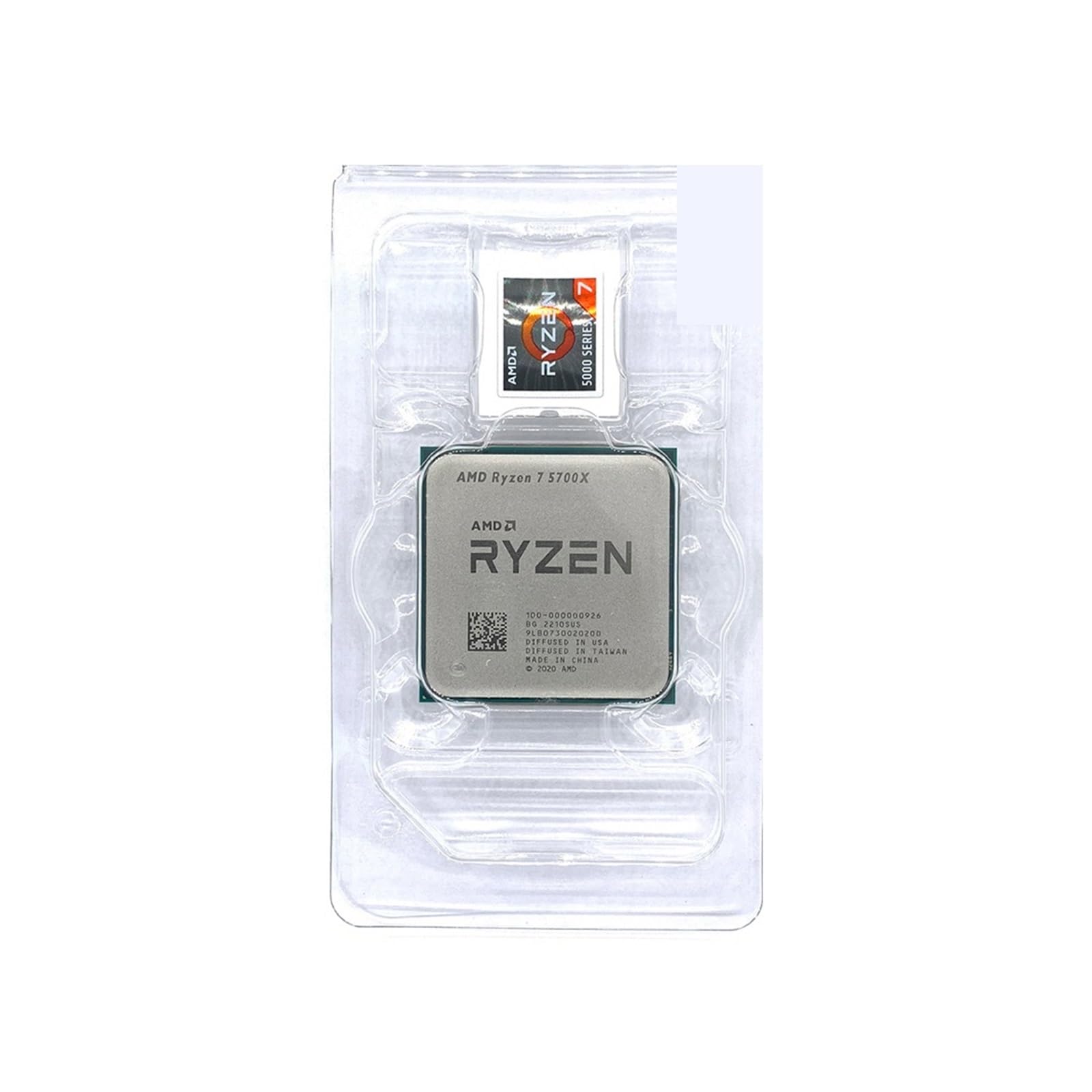 AMD Ryzen 7 5700X R7 5700X 3.4 GHz Eight-Core Sixteen-Thread 65W