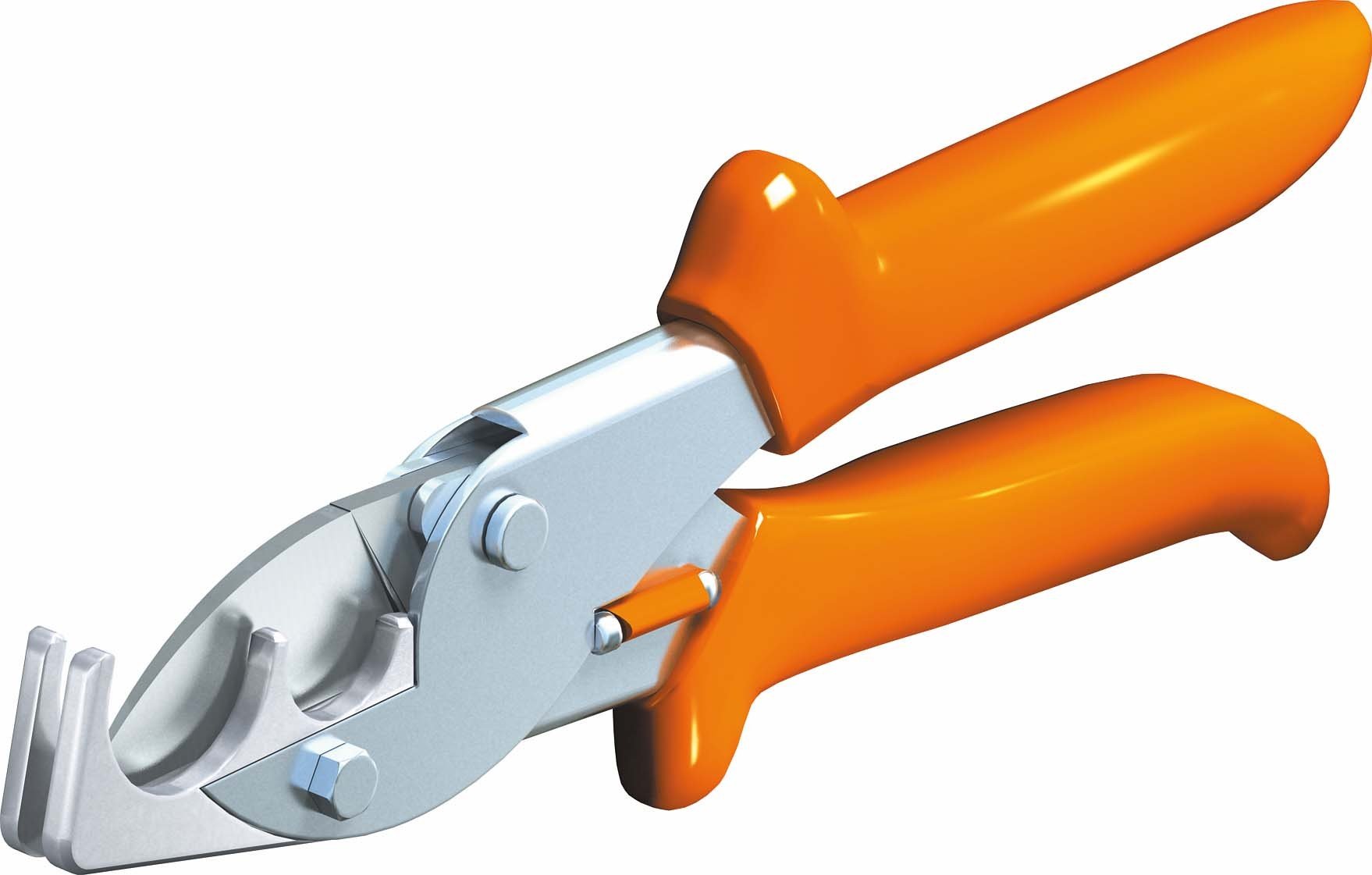 Ciseaux pour goulotte Quick coupe tube et PVC professionnel
