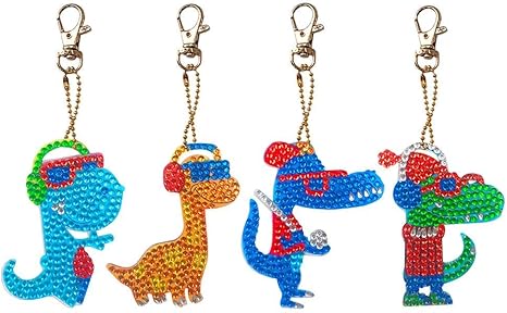 Amazon Co Jp ダイアモンドアート 手作りキーホルダー フルドリル 知育玩具小学生 キラキラ 可愛い Diy 飾り物工芸品 樹脂塗料 手作りキーホルダー ダイヤモンド ペインティング ショッピングカートおもちゃ キーホルダー チェーン 手作りキット ホーム キッチン