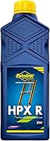 Óleo Sintético Para Suspensão Dianteira De Motos On-Road Putoline HPX R 5W Viscosidade SAE 5 1 Litro
