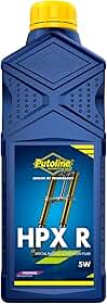 Óleo Sintético Para Suspensão Dianteira De Motos On-Road Putoline HPX R 5W Viscosidade SAE 5 1 Litro