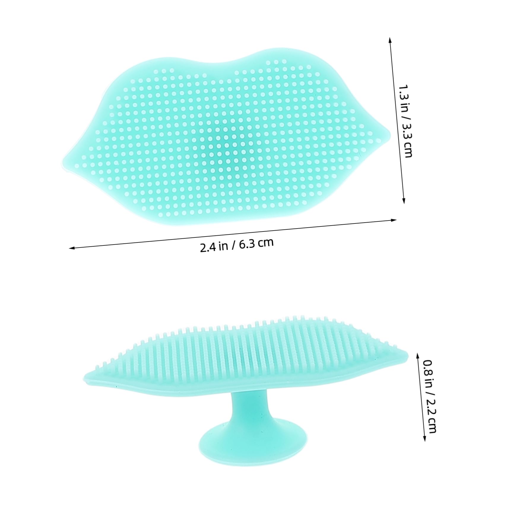 Ipetboom Silicone Face Wash Brush Set 3 Piece Facial Cleansing Brush for Women Gentle Exfoliator for Blackheads Whiteheads Deep Clean