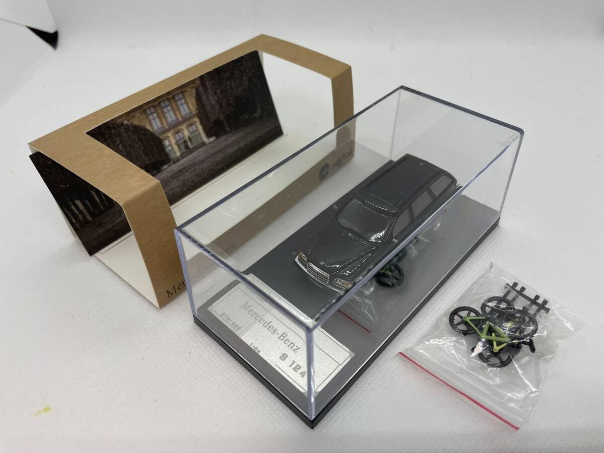 Amazon | Mortal 1/64 メルセデスベンツ Marcedes-Benz S124 ブラック