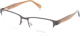 FERRAGAMO Óculos SF 2222 202 Marrom fosco