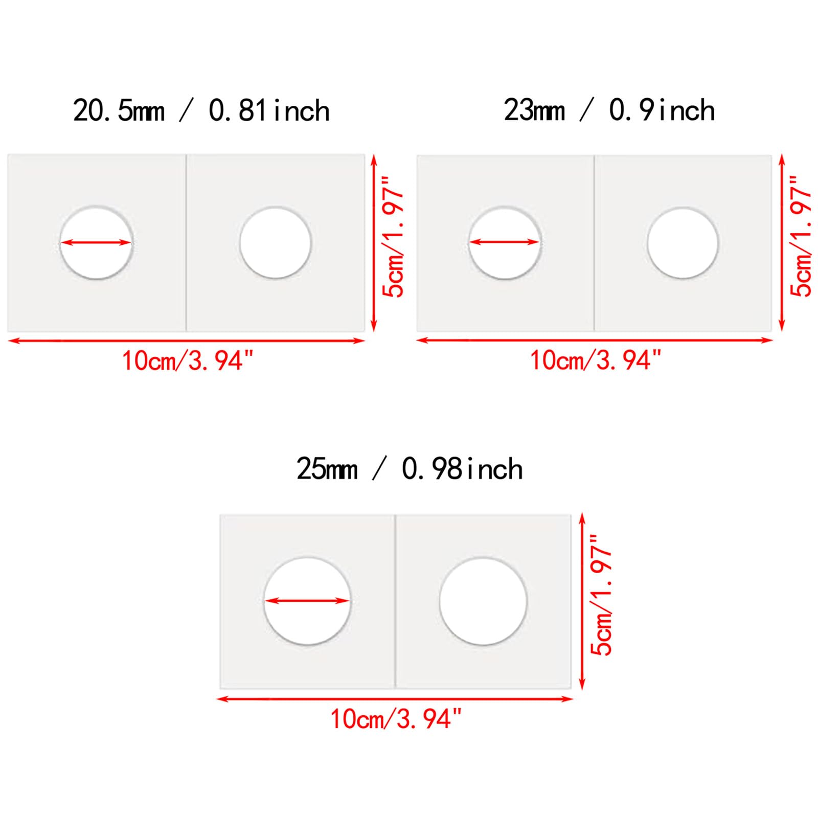 3 Assorted Sizes 150 Pieces Coin Flips 2