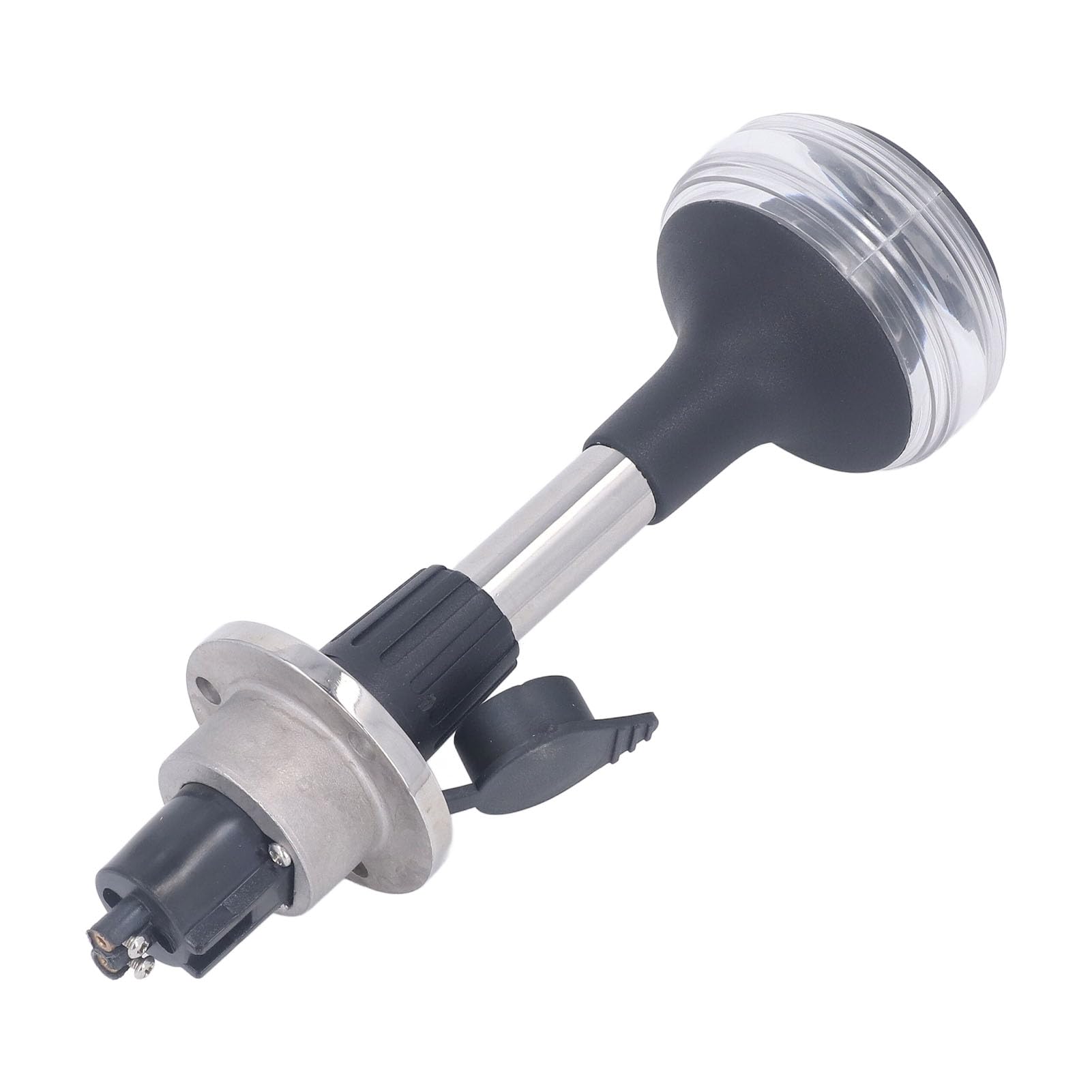 Haofy Luce di Navigazione per Ancoraggio a LED Luce di Poppa Forte e Luminosa per Barca Staffa in Acciaio Inossidabile da 9 Pollici 2NM IP65 per Barche da Pesca, Yacht