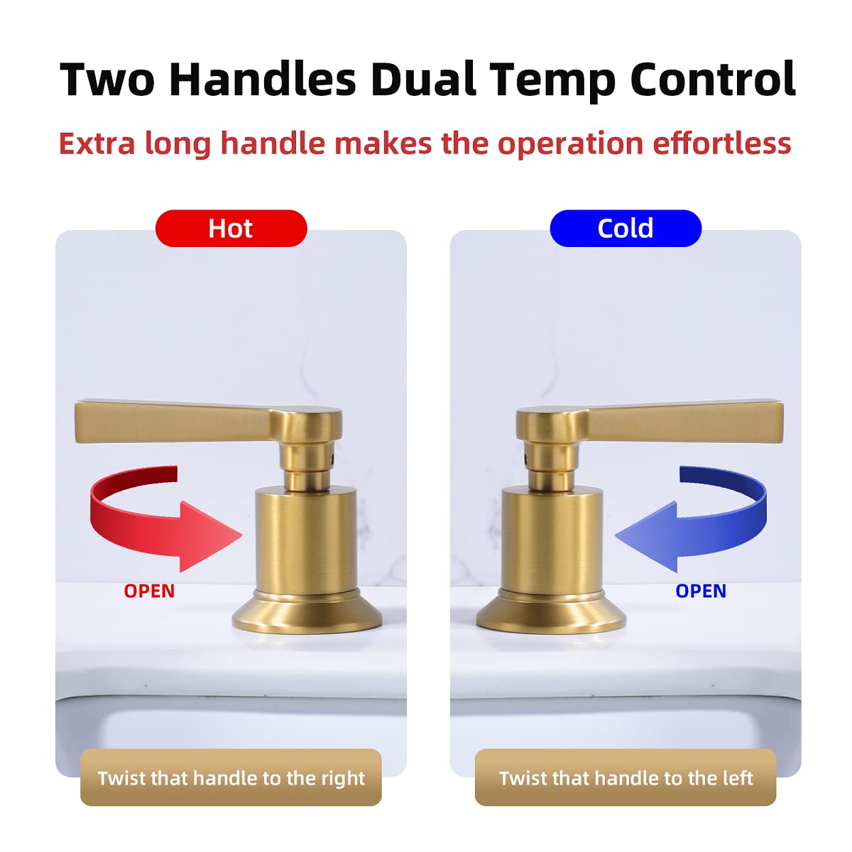 Robinet De Salle De Bain En Laiton à Un Trou, Robinet De Salle De Bain