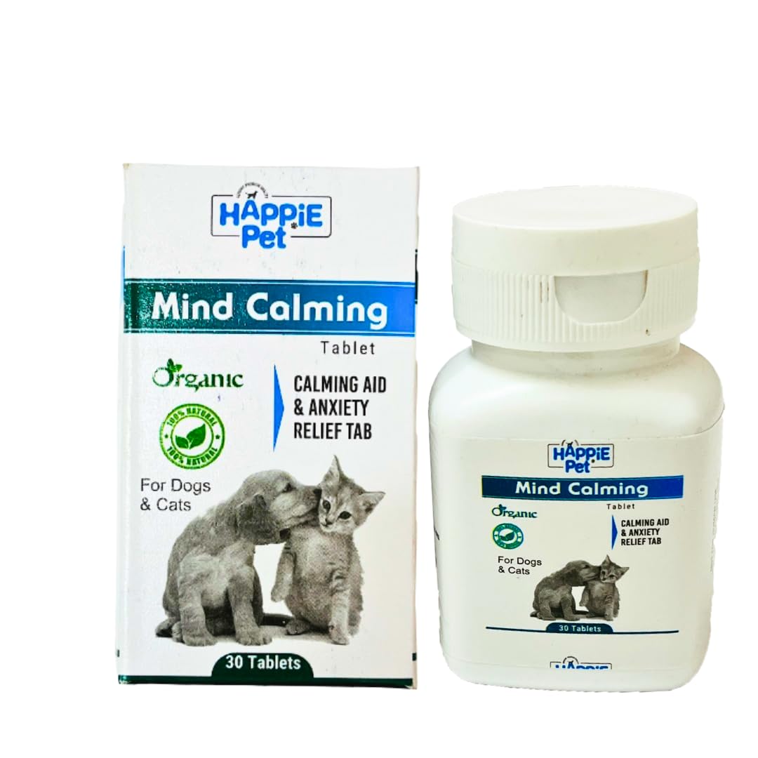 Richpet Mind Calming Tablet for Calming and Anxiety Relief, Natural Stress Relief for Dogs and Cats, 30 Tablets (B0CYTZD9CR) Amazon Price History, Amazon Price Tracker