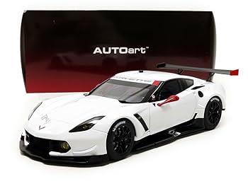 Amazon.co.jp: AUTOart 1/18 シボレー コルベット C7.R ホワイト