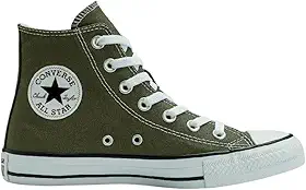 Tênis Converse All Star Chuck Taylor Cano Alto Verde Oliva