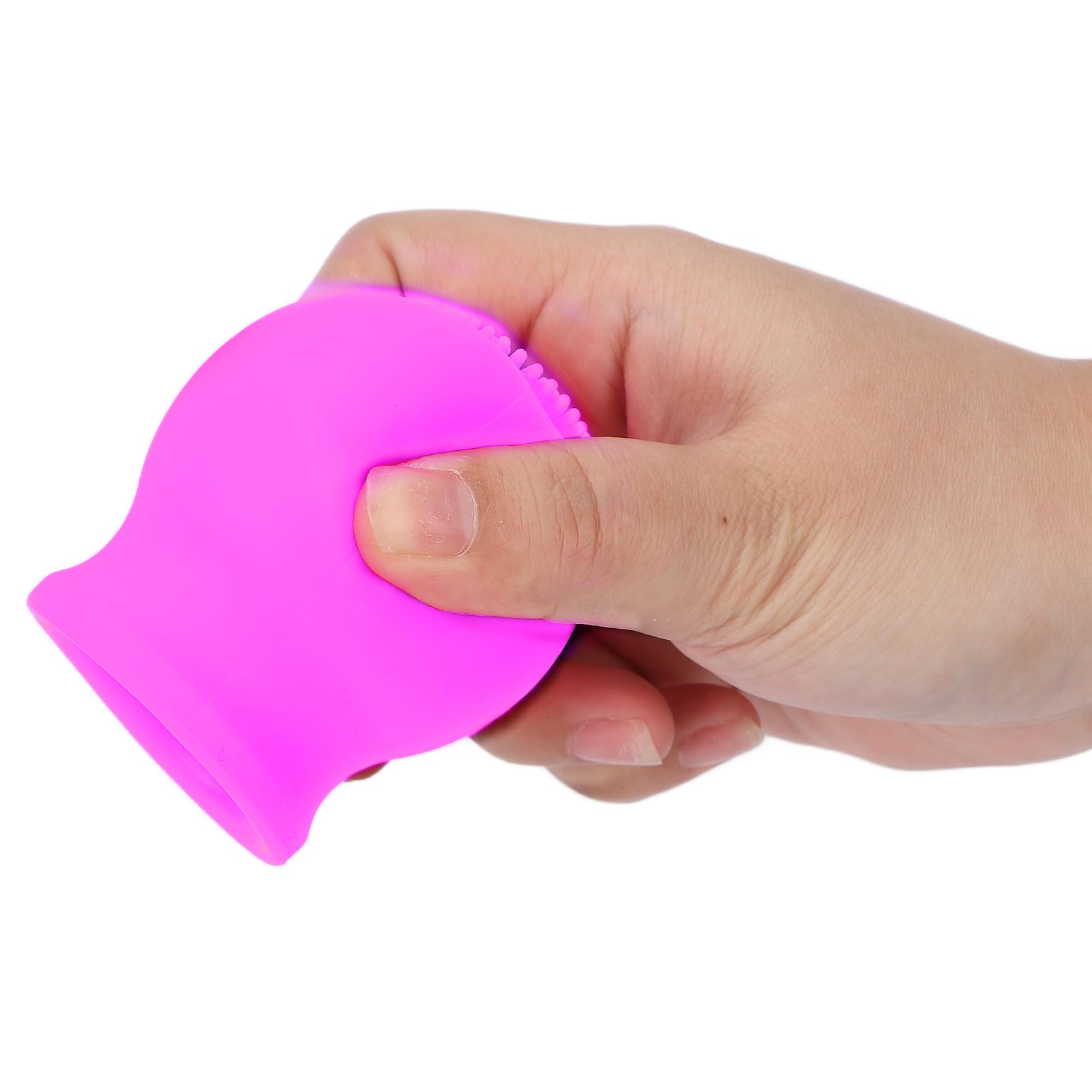 Bomba de Labios de Silicona 2 Colores para Masaje Facial con Cepillo