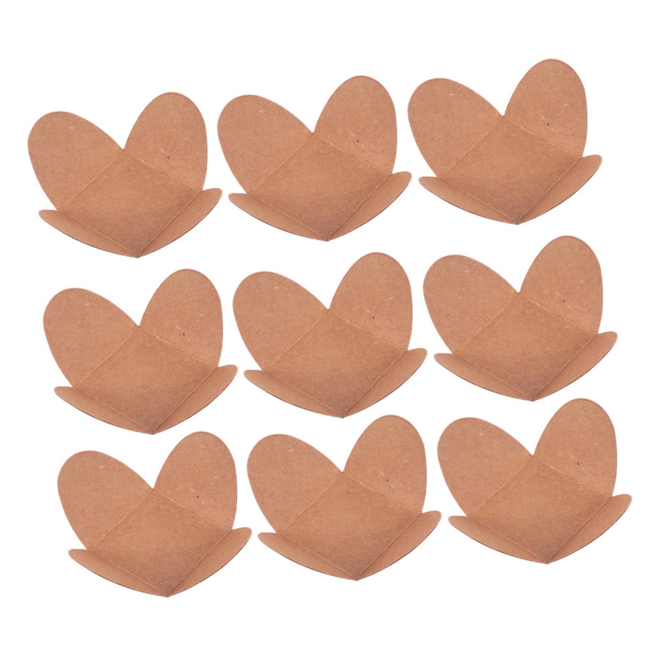 Mikinona 200piezas Bandejas De Cartón Kraft Para Chocolate De Soporte Para Trufas y Dulces Para Decoración De Fiestas y Para Embalaje De Chocolates y Eventos Especiales