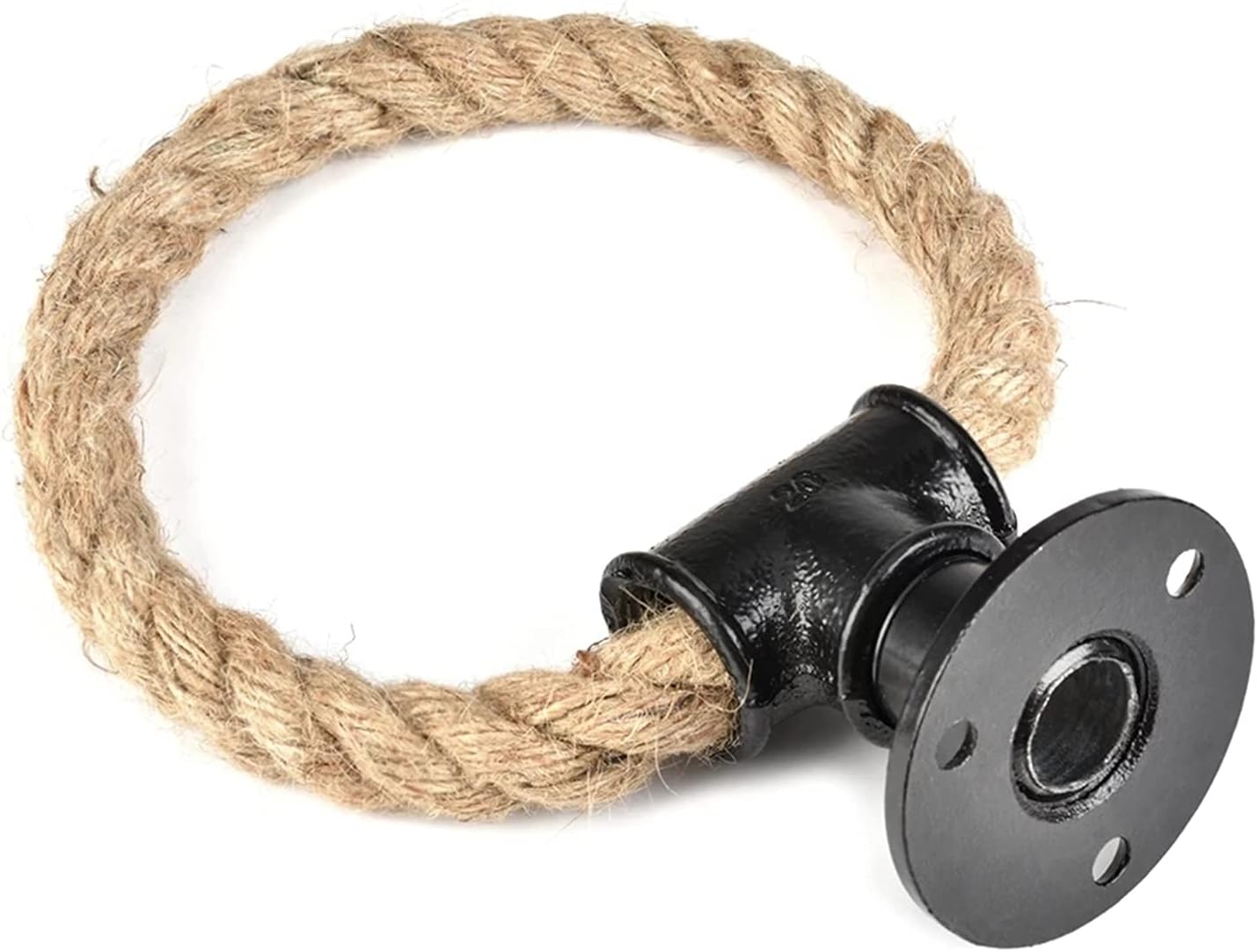 Towel Ring Rope Towel Ring Wall-Mounted Hand for Bath, Kitchen, Hotel
