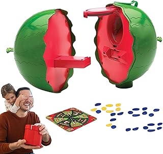 Scherzartikel - Spiel | Watermelon Smash Water Toy | für Kinder Erwachsene Familie Party Garten Wasser Roulette Überraschung Lustiges Geschenk Geburtstag Zufall Farbe Zubehör Spielset 1 Stück Pack