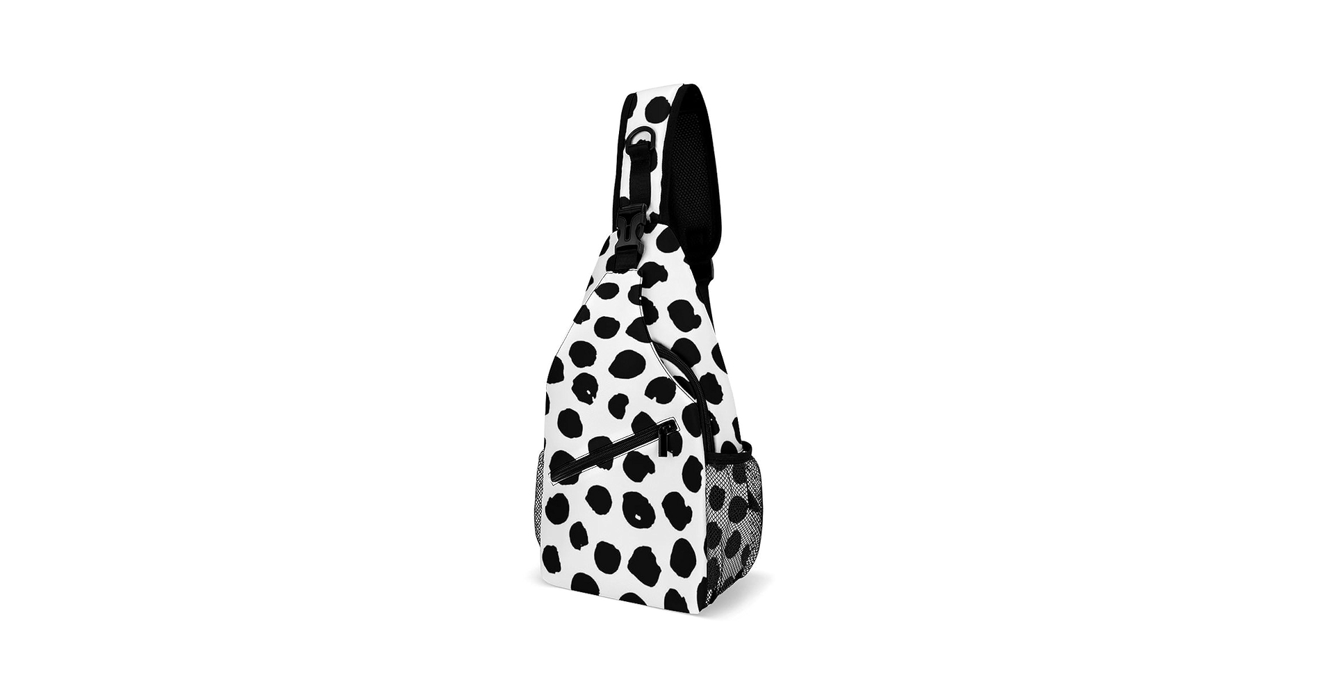 美品！！ドット柄ストラップ 黒 ボディーバッグ Amazon.co.jp: ボディバッグ 黒い 水玉 ドット柄 (2) ショルダー