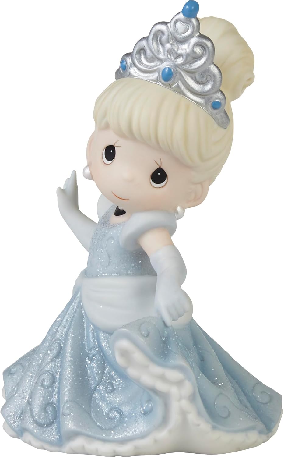 Precious Moments 231025 Happily Ever After Disney Cinderella Bisque Porcelain Figurine