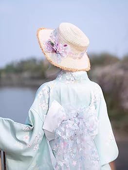 水色　蝶々　レース　浴衣 楽天市場】水色（柄蝶）（浴衣セット｜和服）：レディース