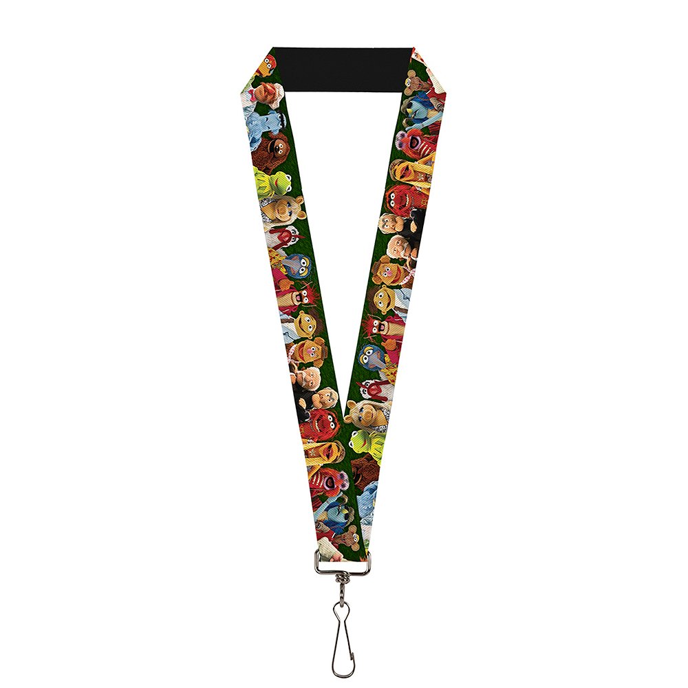 Buckle Down Lanyard - 1.0 - Muppets 20-character Group Pose Greens Accessory