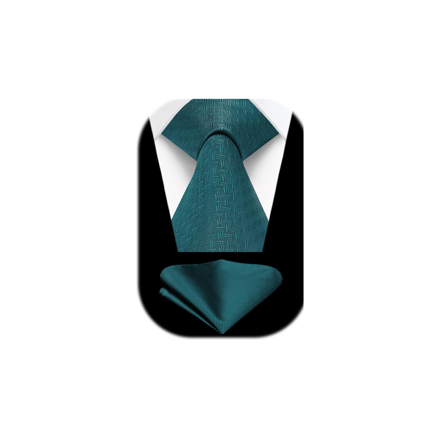 Enlision Corbata Y PañUelo De Bolsillo Para Hombre Formal Business Boda Corbata PañUelo Para Hombre
