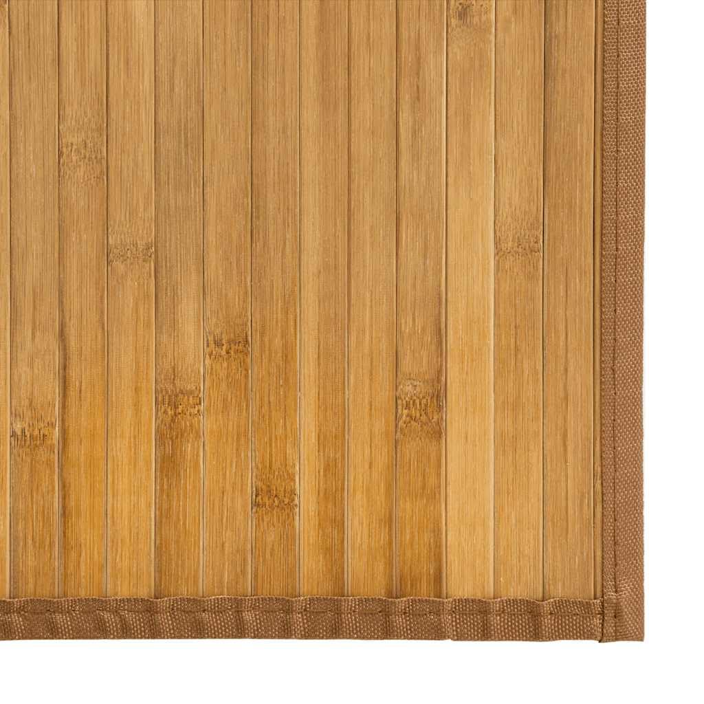 vidaXL Tapis rectangulaire Naturel 60x300 cm Bambou
